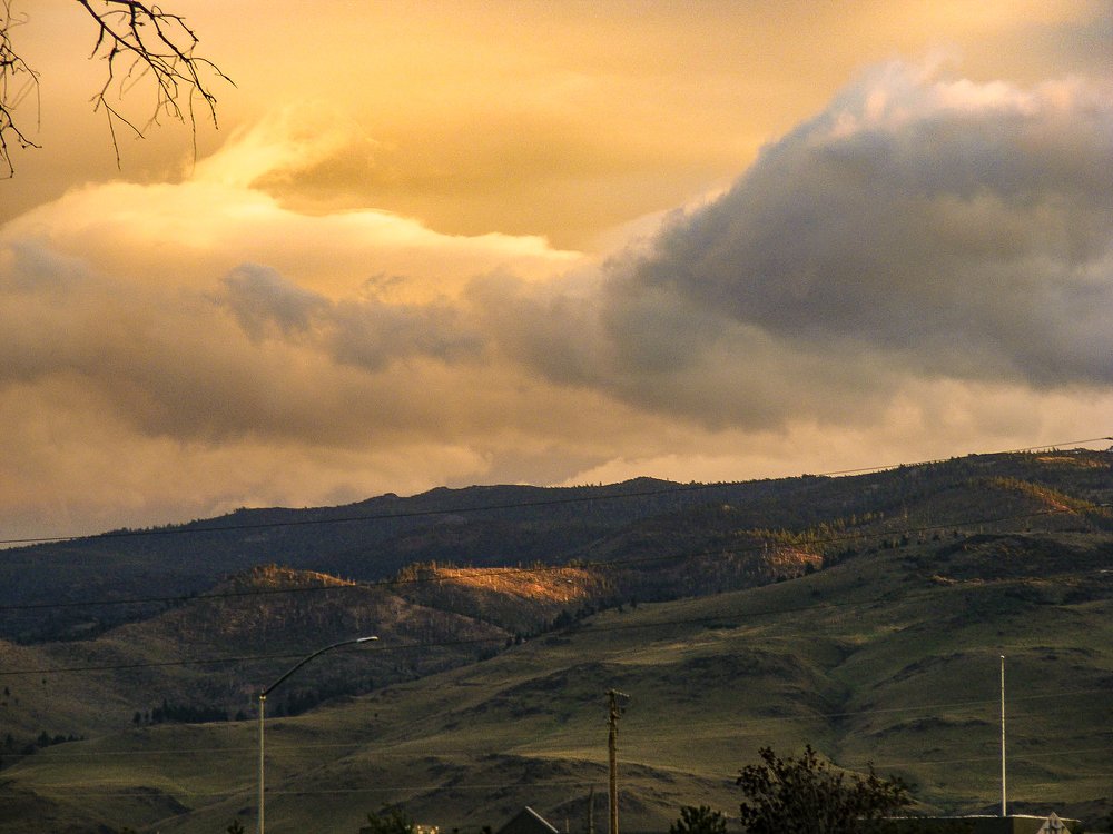 Golden light