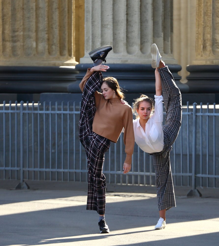 Штаны в клетку