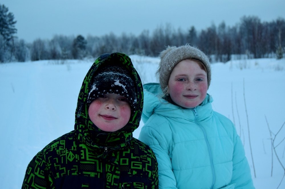 январь. Сибирь