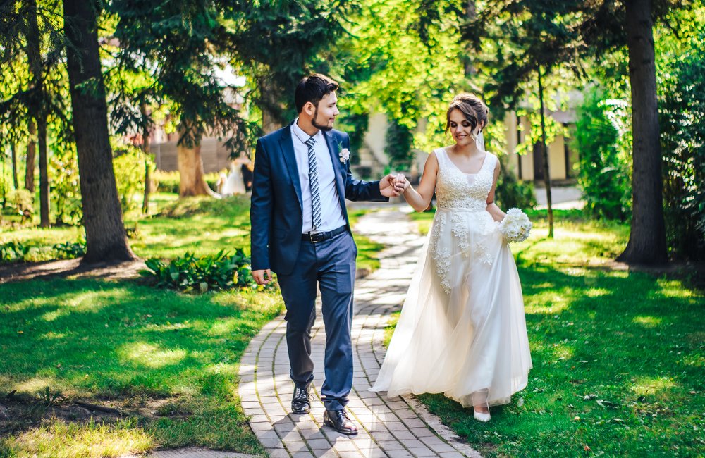 wedding walk