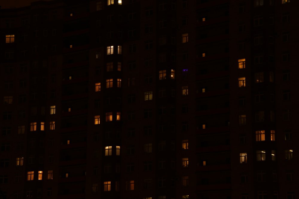 Огни ночного города