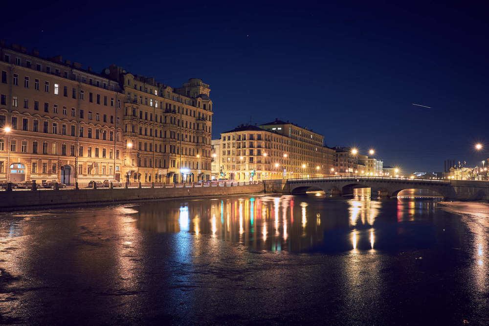 Фонтанка, утро