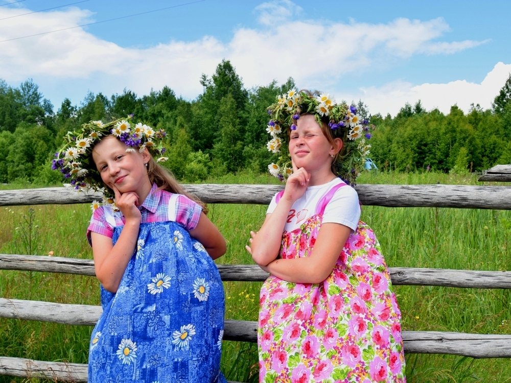 Летом  здорово  в  деревне