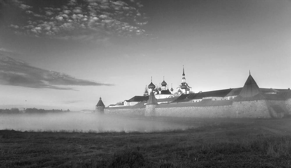 Утро на Соловках