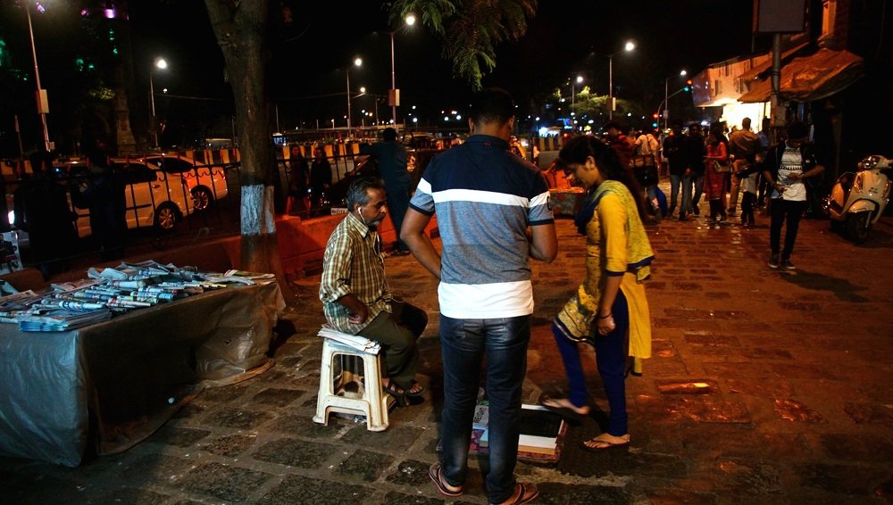 Night Life of Mumbai City.