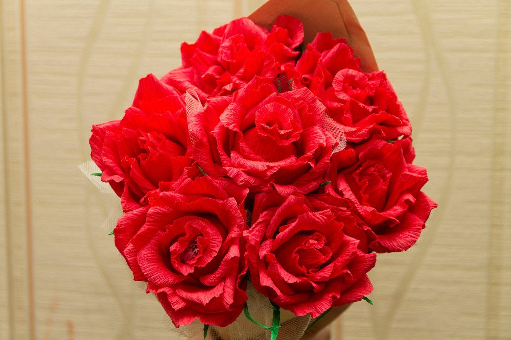 Цветы ручной работы