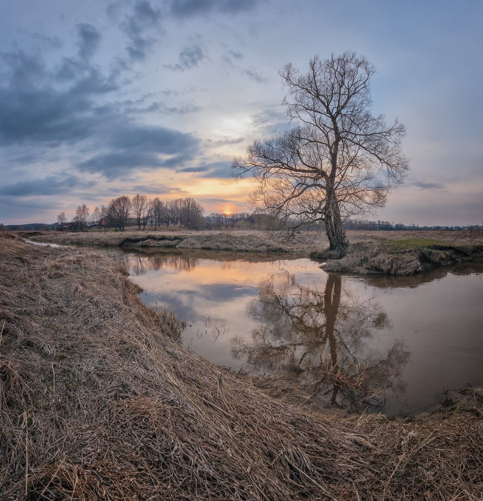 Весенний вечер.