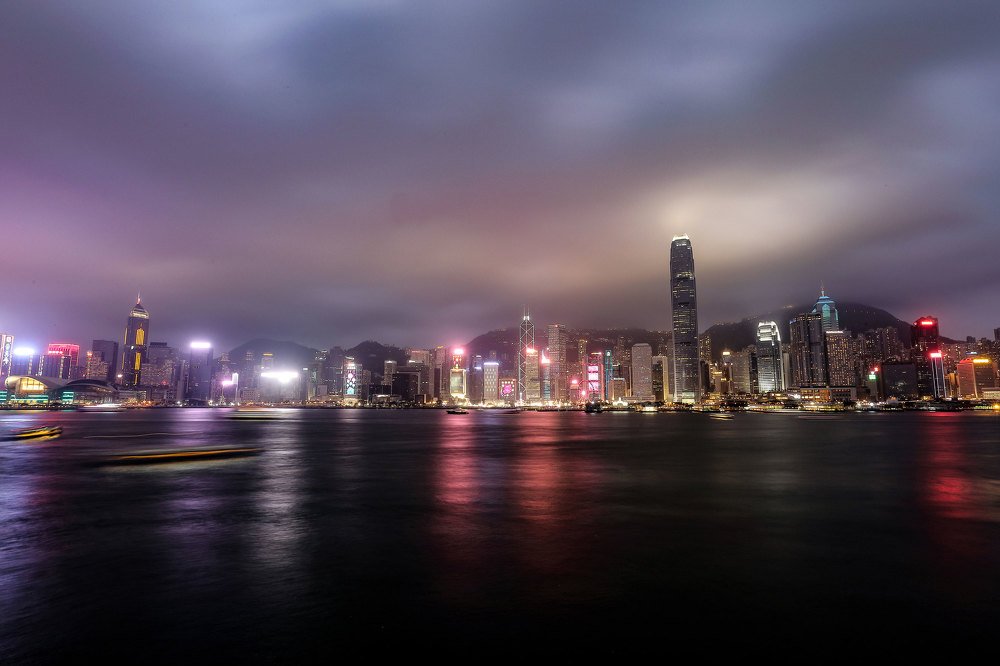 Hong Kong from Victoria harbour