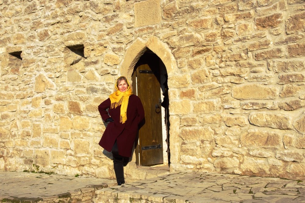 warm January sun in Azerbaijan 2