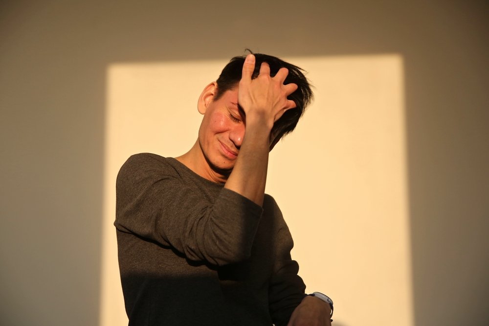 На ярком солнце