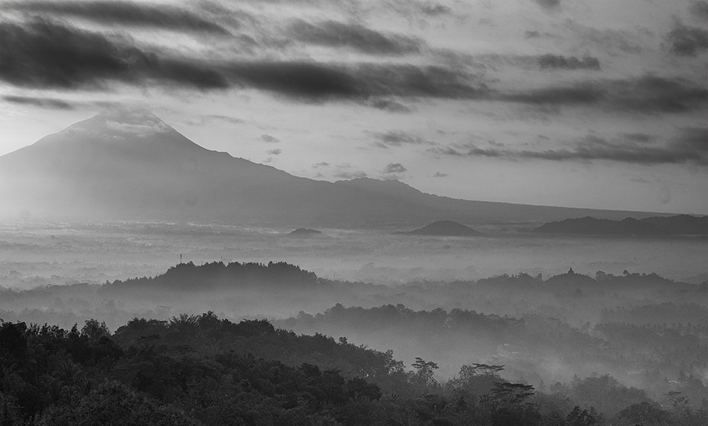 morning on the island of Java