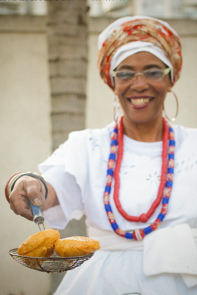 Servido? Acarajé baiano.