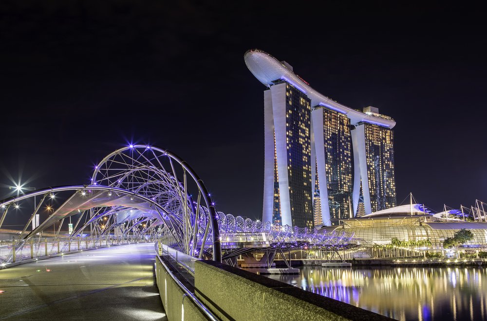 Мост ДНК в Сингапуре