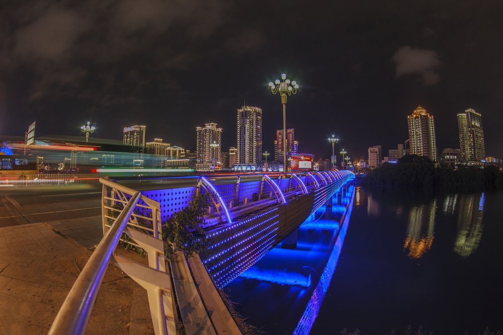 China, Hainan Island, Sanya bay