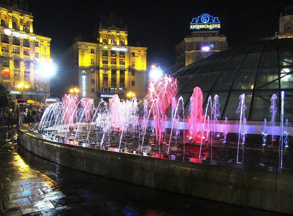 Фонтаны Киева