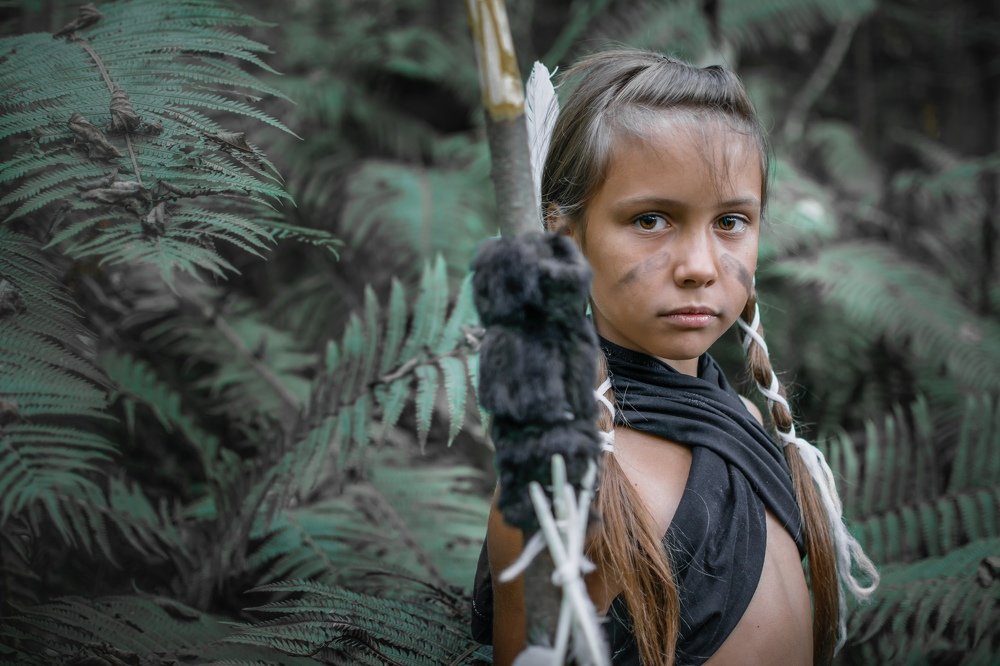 Девочка Индеец