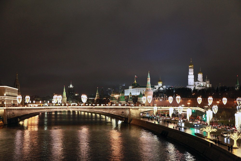 Москва новогодняя
