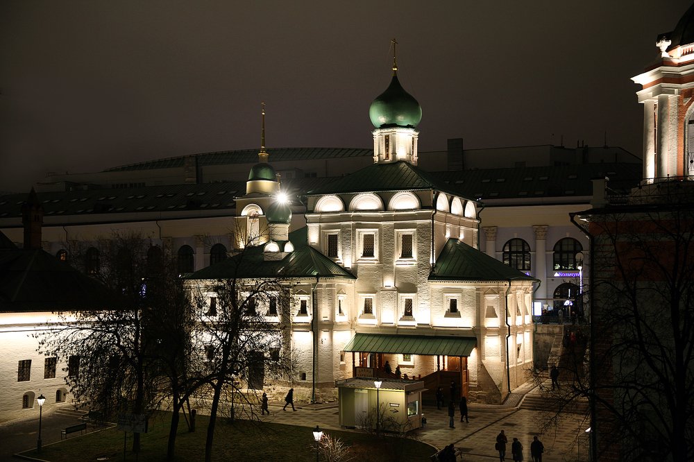 Москва. Храм Максима Блаженного на Варварке