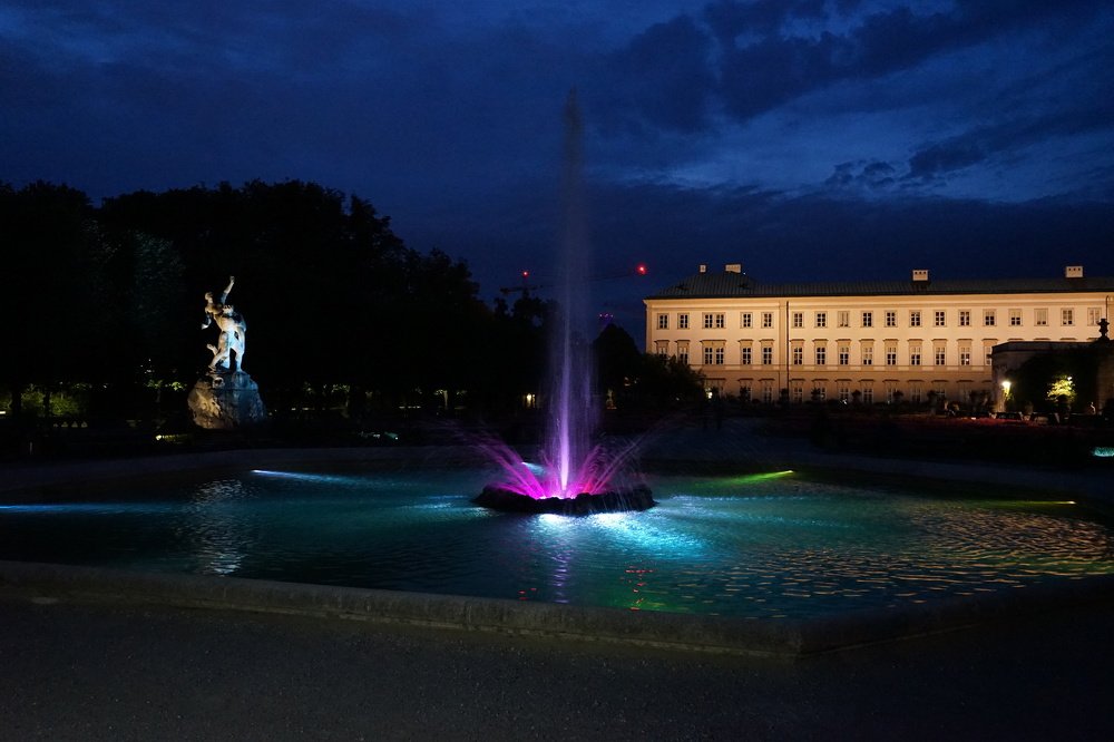 Ночной Зальцбург