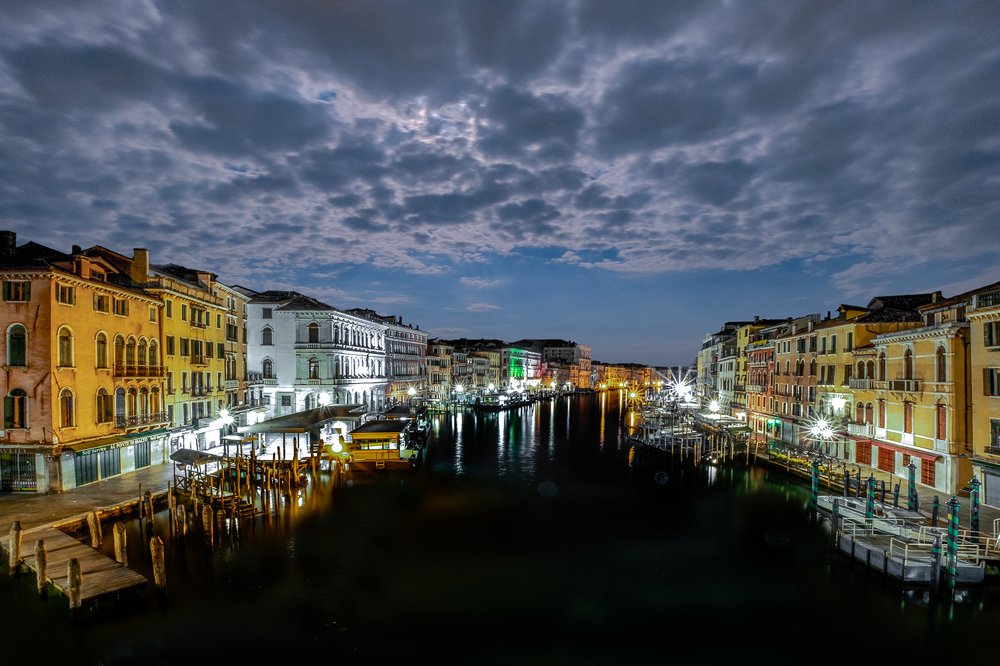 night in venice