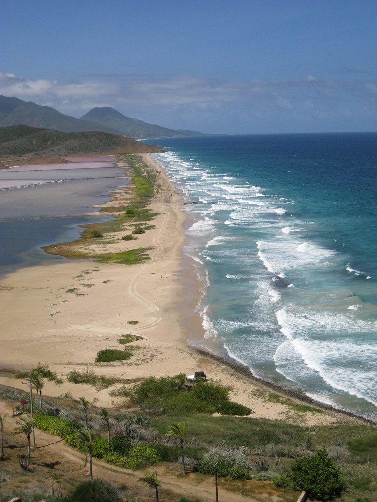 Sea salt land, Pampatar ,Nueva Esparta,Venezuela