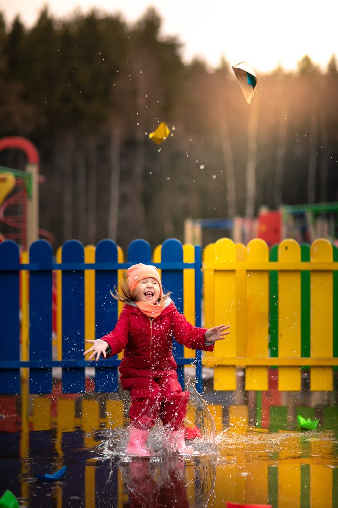 Весенние кораблики