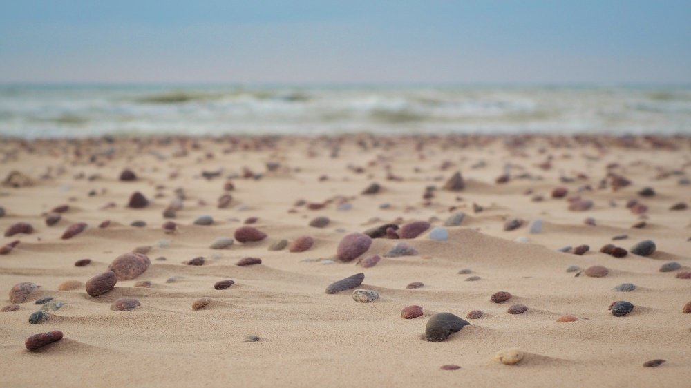 Sand.