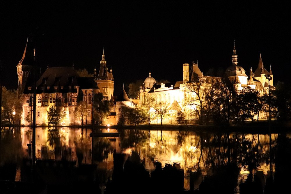 Огни ночного города