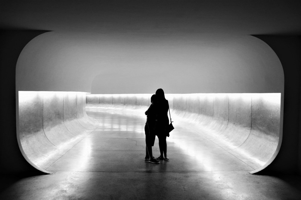 Framed in a tunnel