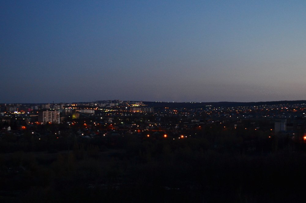 Ночной Хмельницкий