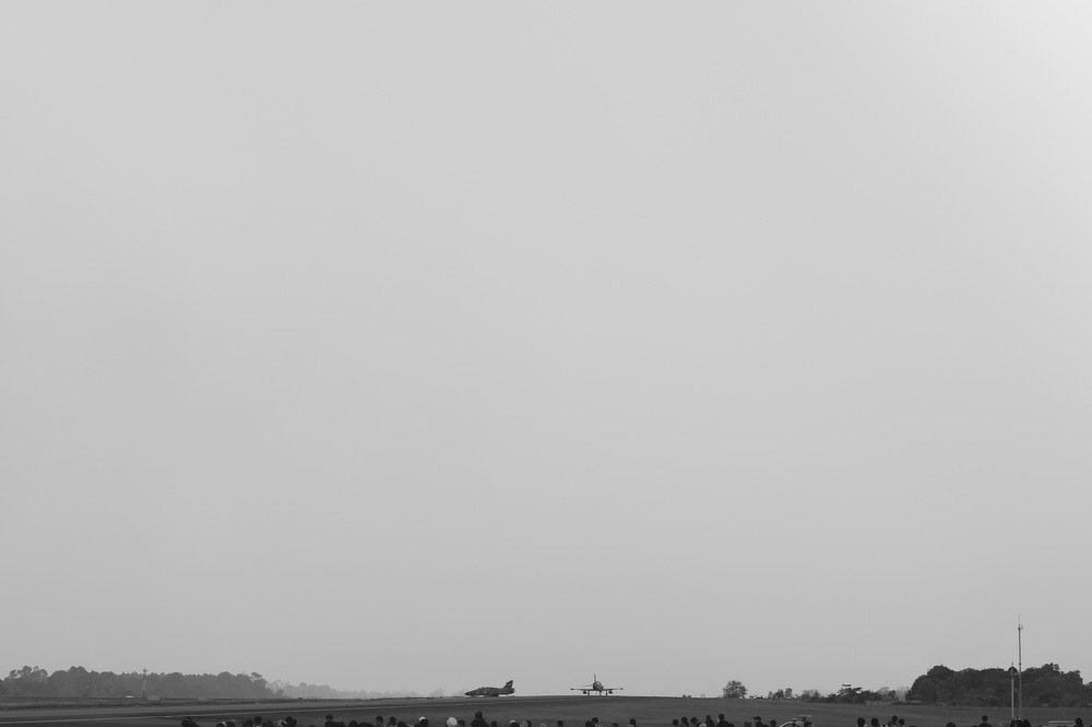 Watching Airforce Show