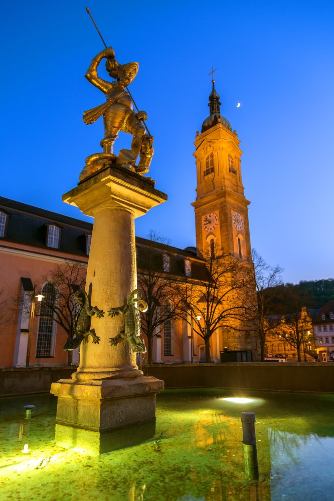 Вечерний Eisenach, Германия