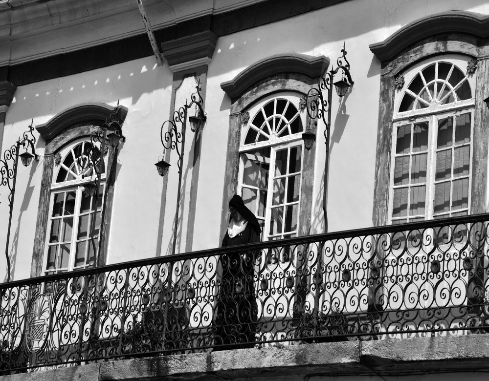 O Banho de sol da freira