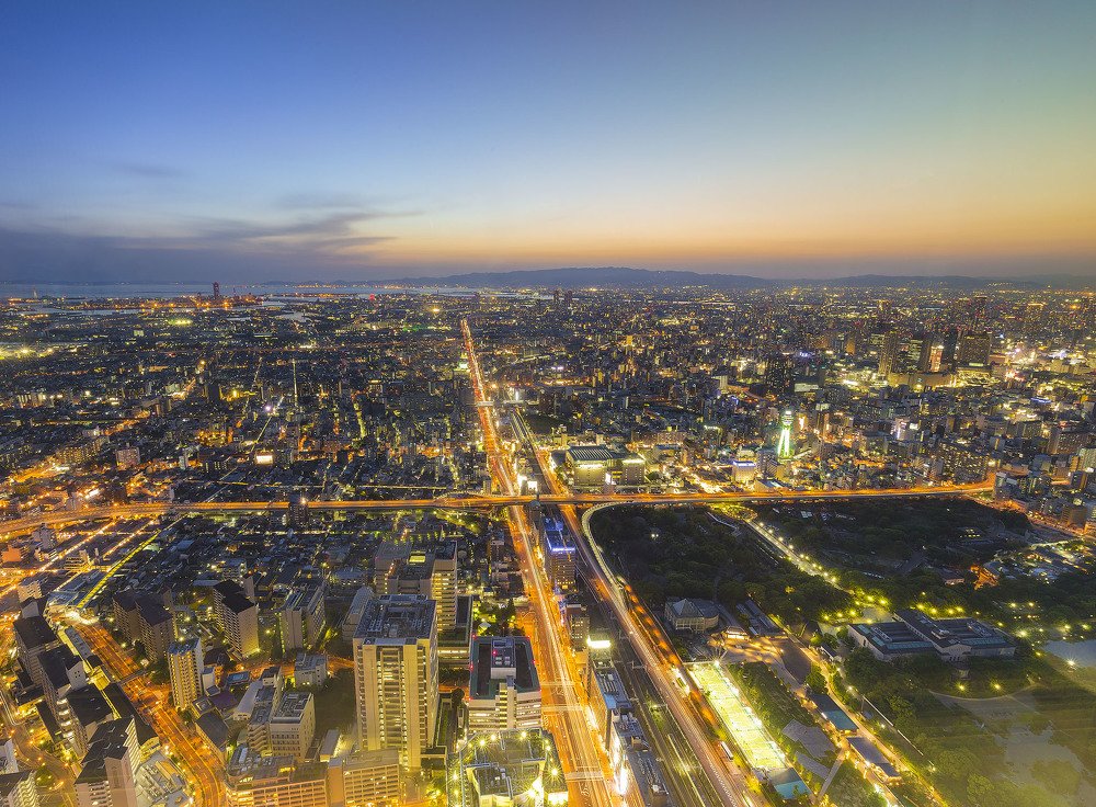 Osaka City Night