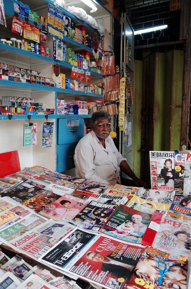 Potrait of Local Newsagent