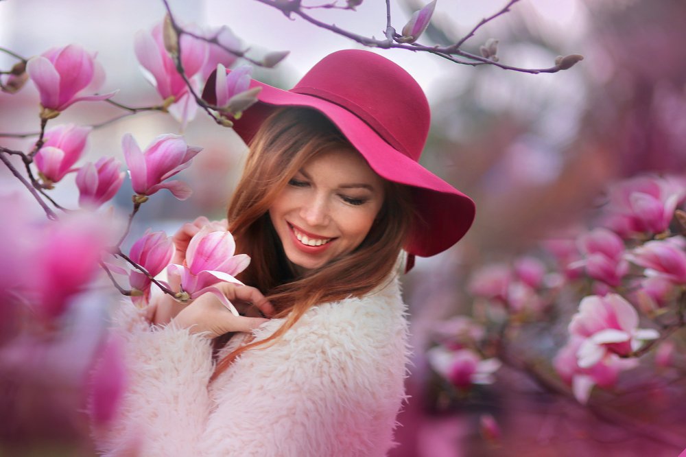 цветение магнолии