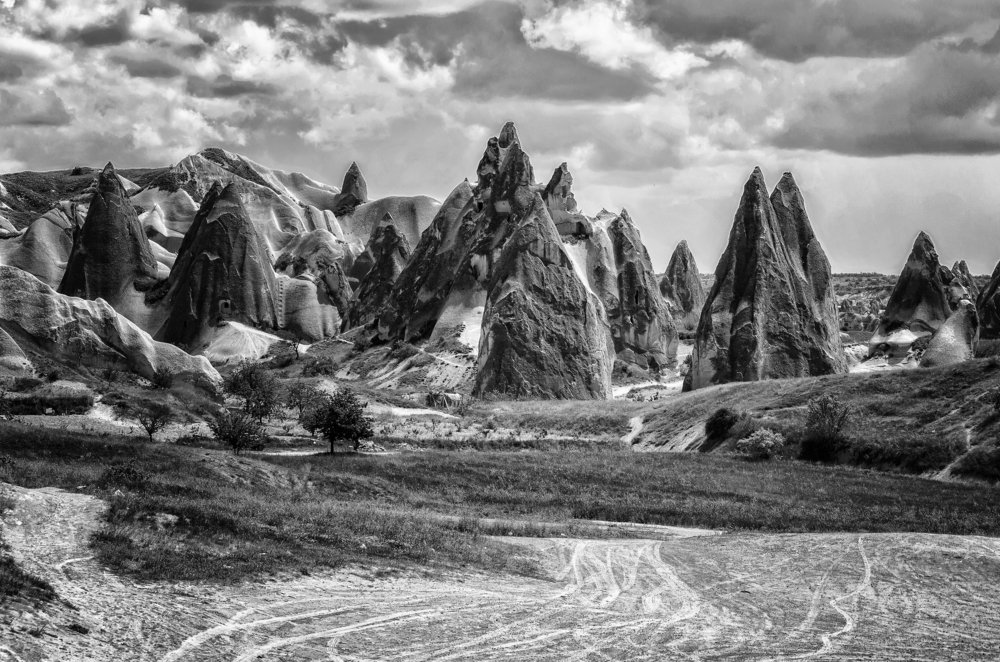 Туфовые холмы Каппадокии