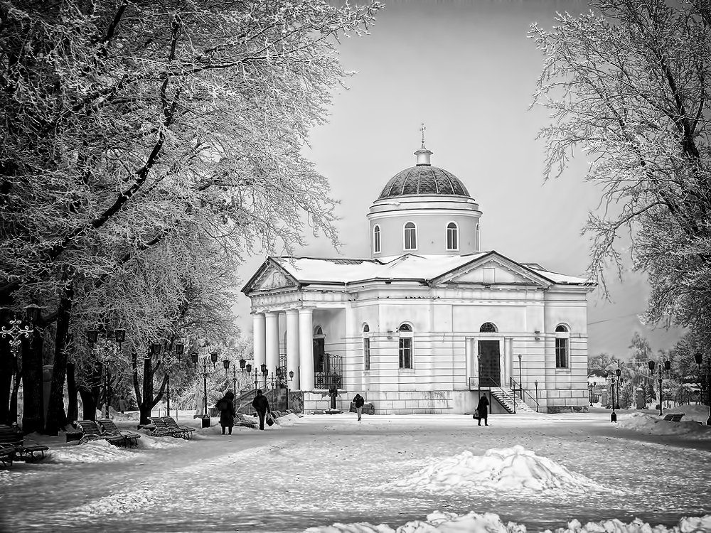 Зима в провинции