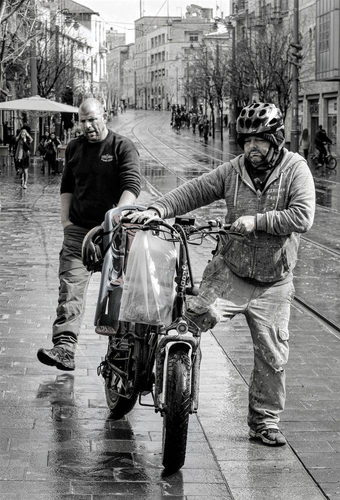 The working day is over