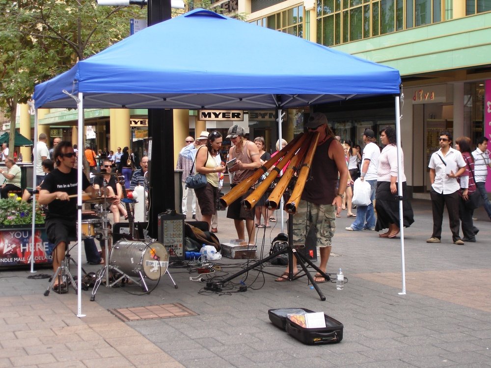 Australian street musicians