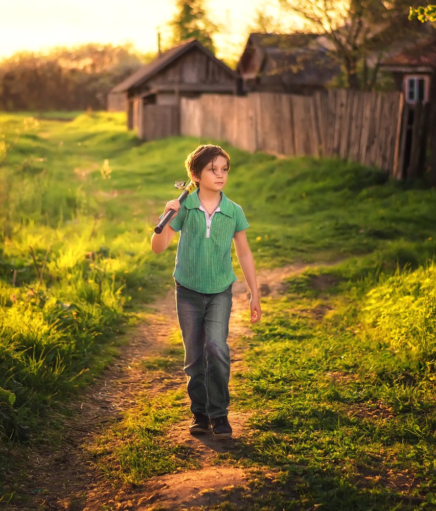 Лето в деревне