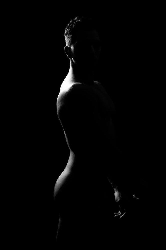 Sillhouette of a man