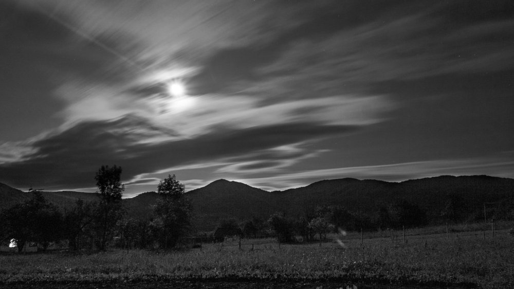 Лунный свет...