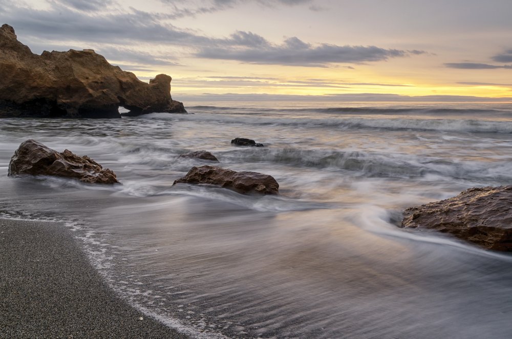 Amanecer en la playa