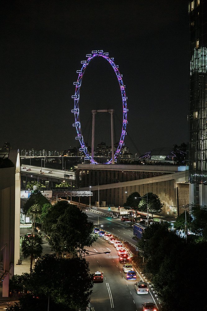 Ночной Сингапур