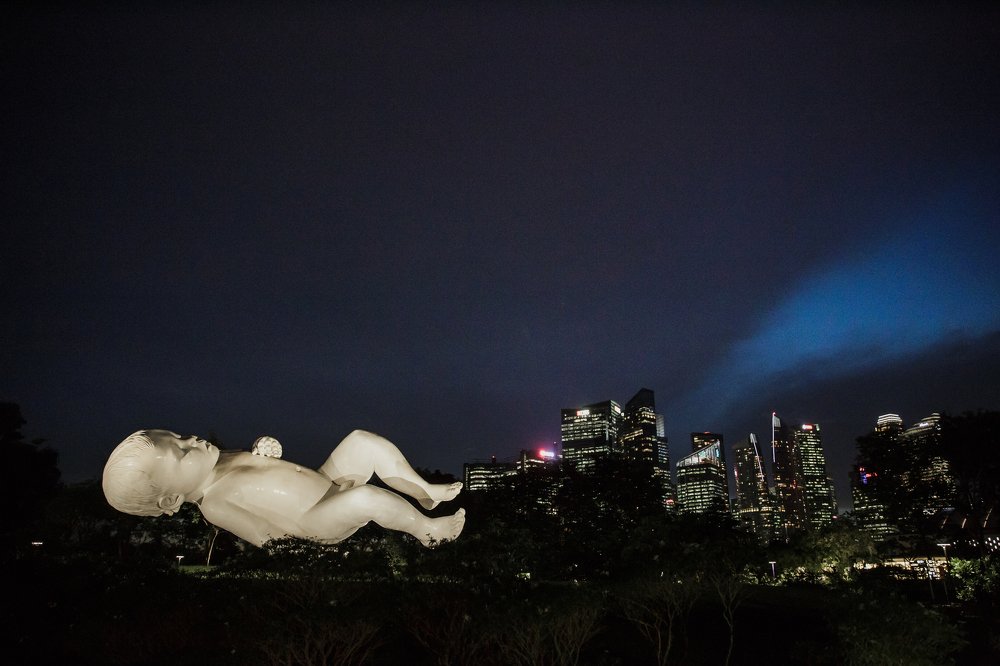 Ночной Сингапур