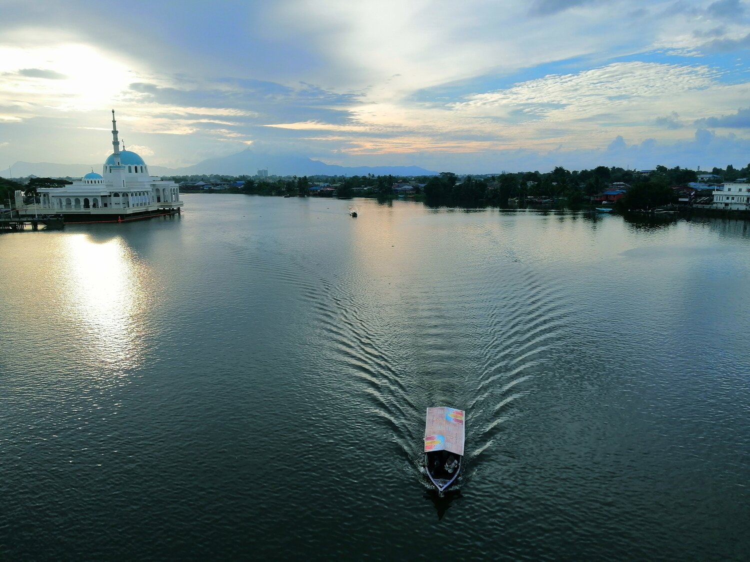 Go home before dark..