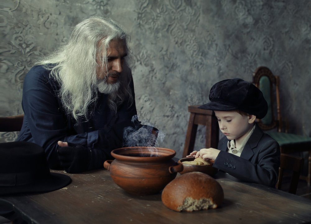 Оливер Твист и Феджин