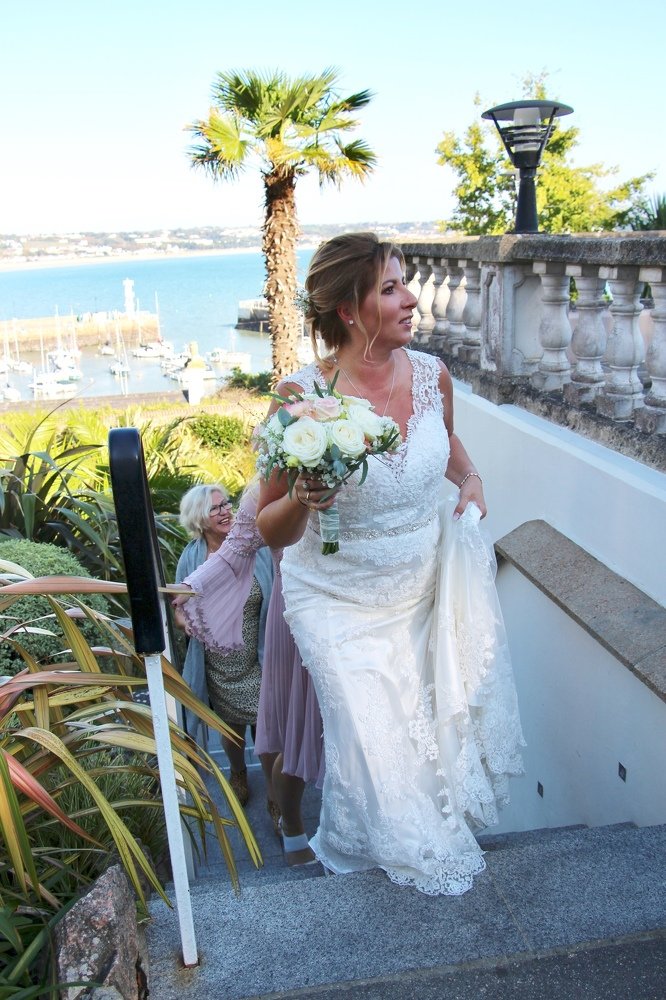 Looking for her groom