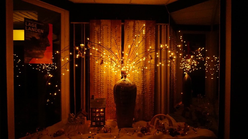 CHRISTMAS VASE